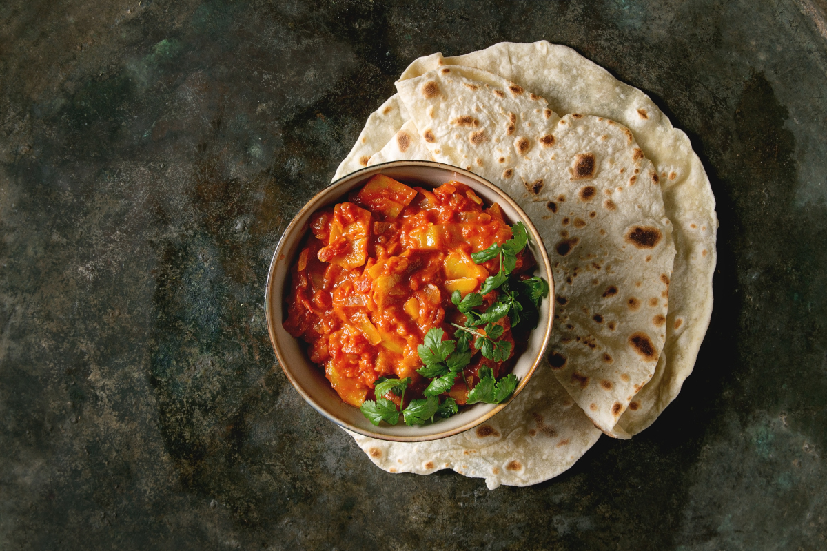 vegan jackfruit curry