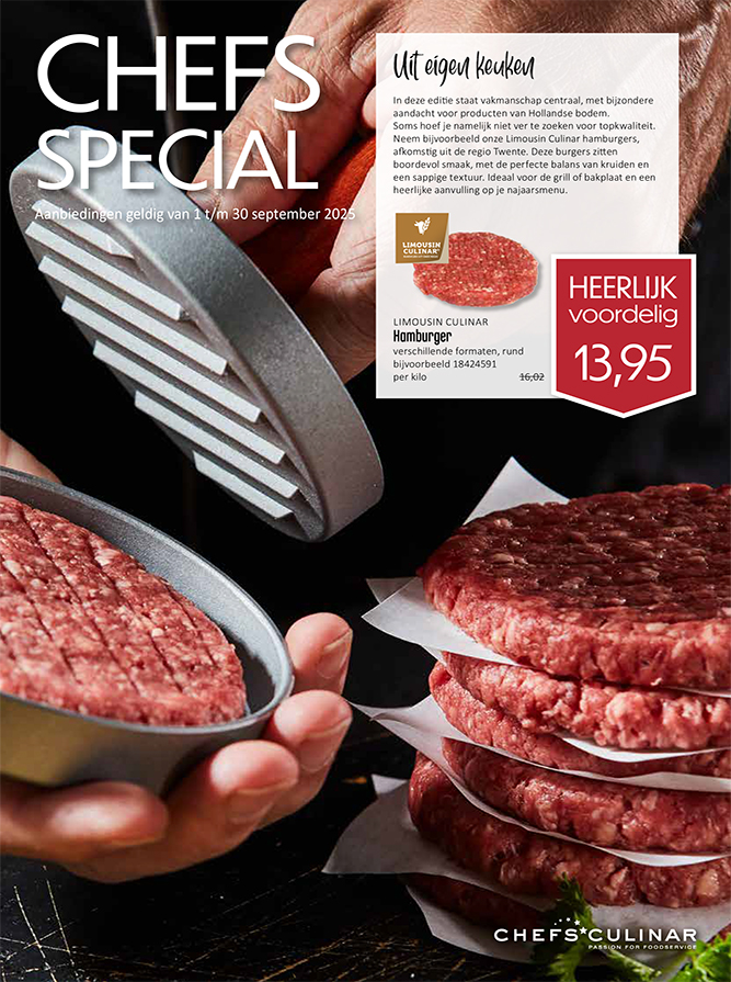 Chefs Special september