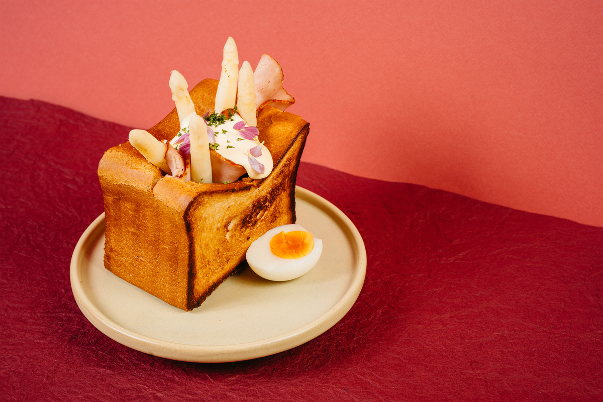 brioche met asperges