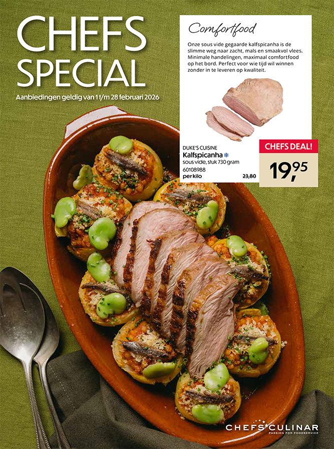 Chefs special februari 2026