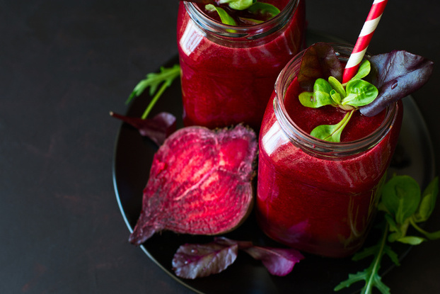 Beetroot bloody mary
