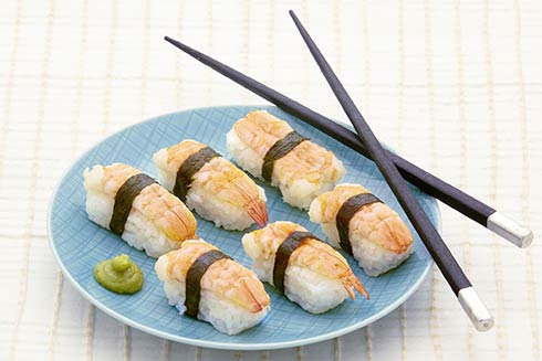 nigiri garnalen