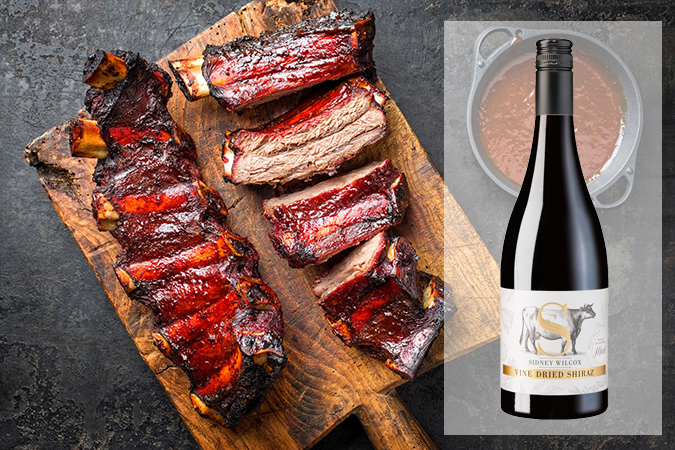 Shortribs - Sidney Wilcox Vine Dried Shiraz 