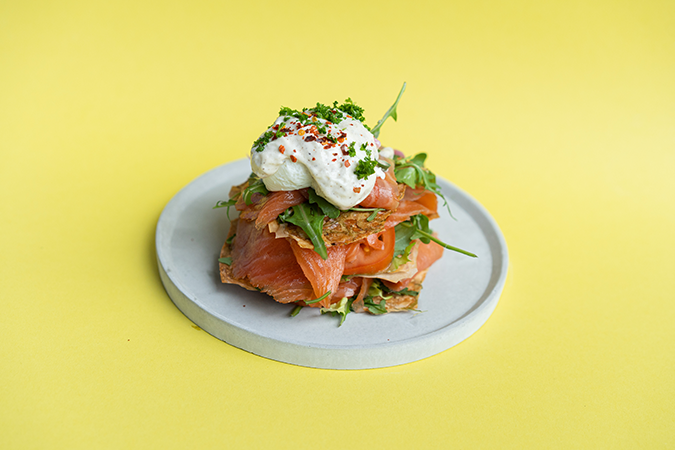 Paasklassieker met gerookte zalm